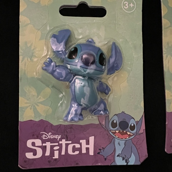 Disney Stitch Blue Mini Toy Figure Set - Picture 2 of 3